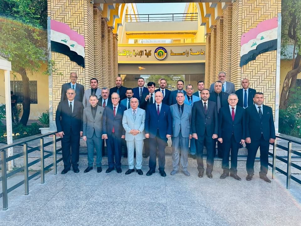 عميد الكليّة يُشارك في الاجتماع الدوري لكليات الإدارة والاقتصاد في الجامعات العراقية