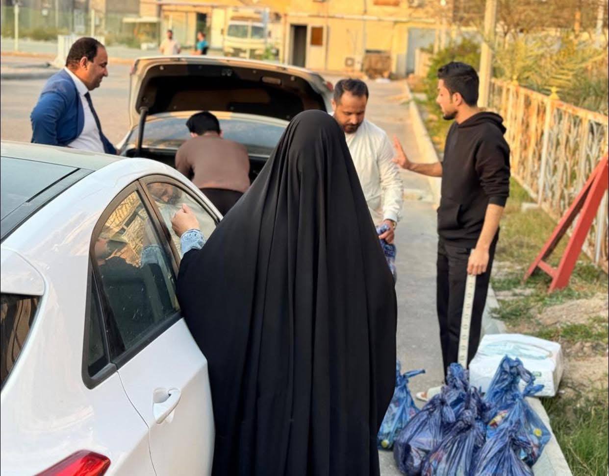 كلية الإدارة الصناعية للنفط والغاز تقيم مأدبة إفطار لطلبتها الساكنين في الأقسام الداخلية وتوزع عليهم سلة رمضان