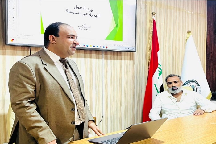 كلية الإدارة الصناعية للنفط والغاز تنظم ورشة عمل للحد من الهجرة غير الشرعية