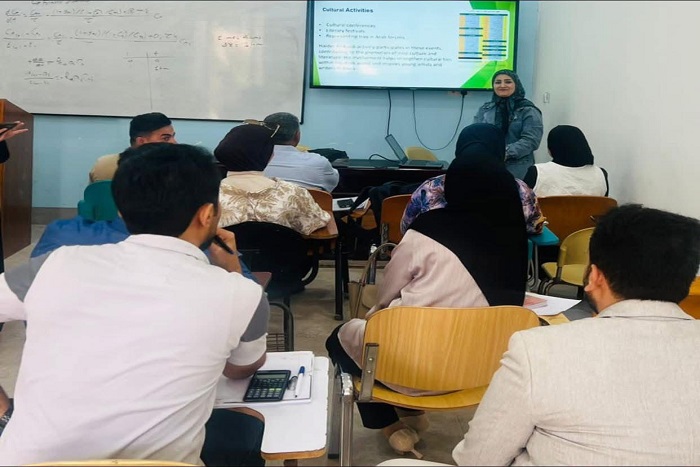 سمينار علمي في جامعة القادسية يتناول سيرة المعاون الإداري في الكلية بوصفه شخصية أكاديمية مؤثرة في مجال الإبداع والثقافة